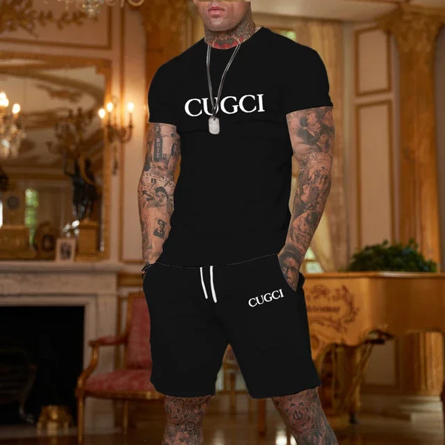 Men'S Fashion Essentials 2025 - 2025, Sommer-T-Shirt, Shorts für Herren, lässiges