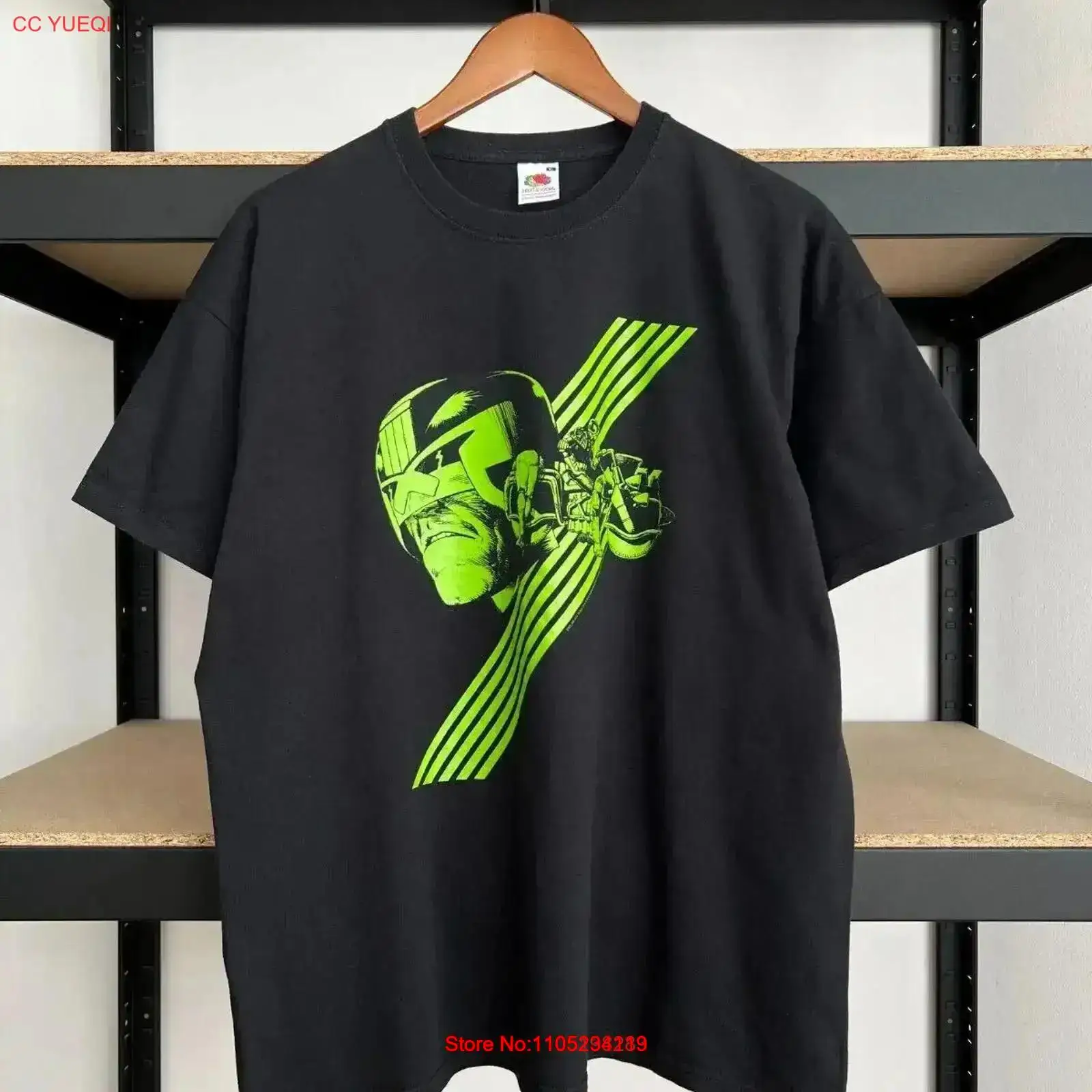 Xl Men'S Fashion - Vintage 2000er Jahre Judge Dredd Movie