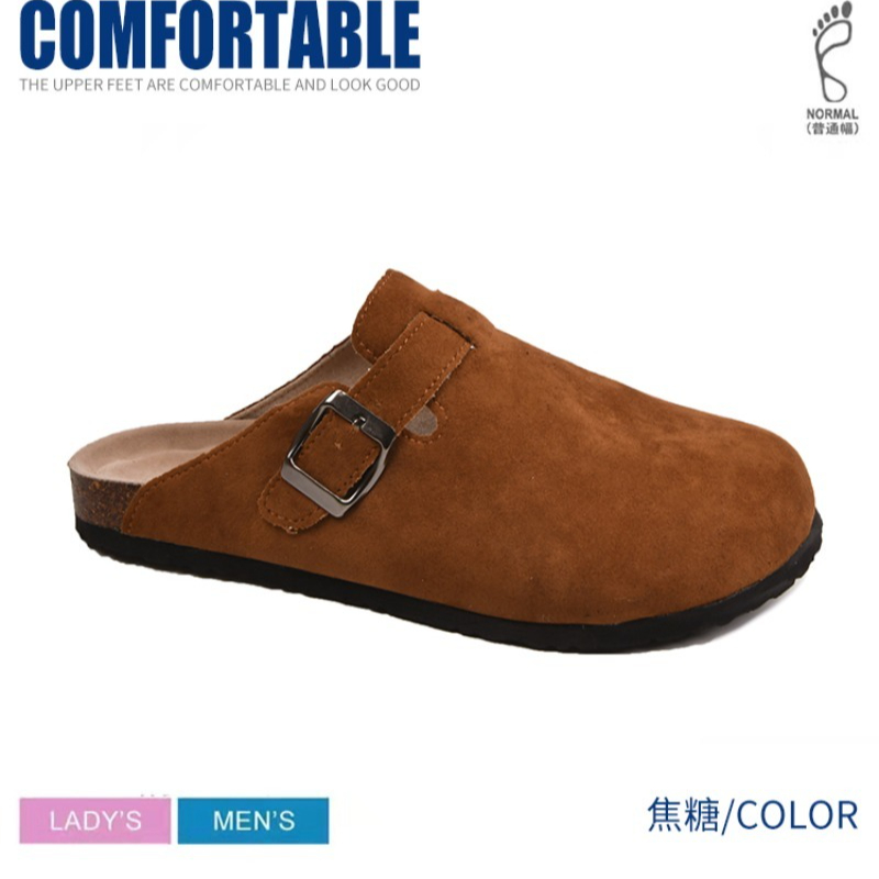 Mens Fashion Sandals - Damen Korkfußbett-Sandalen – Neuheit: Klassische geschlossene