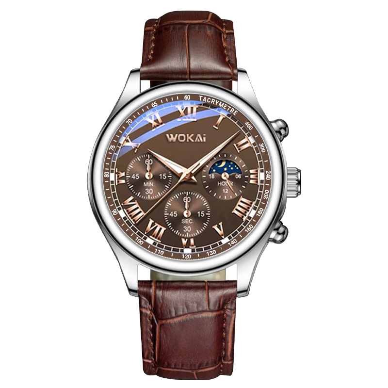Men'S Fashion Quartz Watch Wokai - 2023 heißer Verkauf WOKAI Uhr Männer