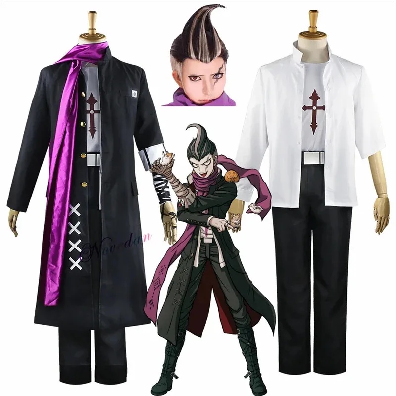 Trench Coat Men - Anime Danganronpa Goodbye Despair Gundham Tanaka