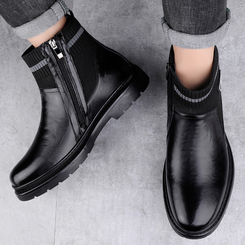 Men'S Fashion Luxury Brands - Winter Samt Warme High Top Outdoor