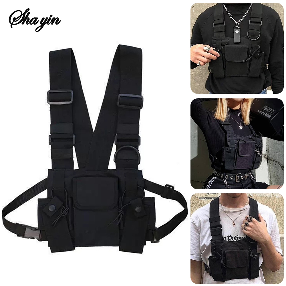 Formal Waistcoat Vest - Funktionale Taktische Brusttasche Für Frau Mode