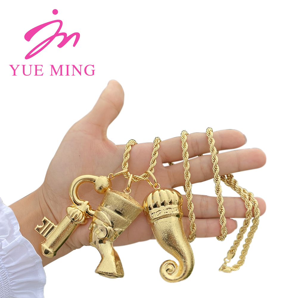 Dubai Men'S Fashion - Dubai Goldfarbenes Halsketten-Set, Boutique-Schmuckset, Modeschmuck für