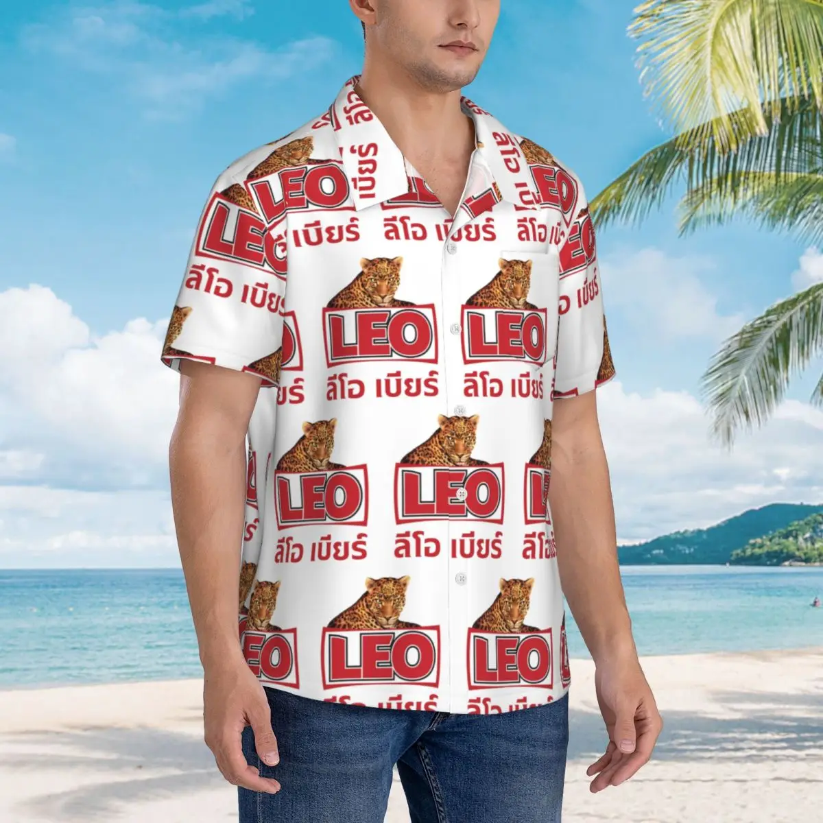 Mens Fashion Bangkok - Leo Beer Bangkok Hawaiian Shirts Modisches