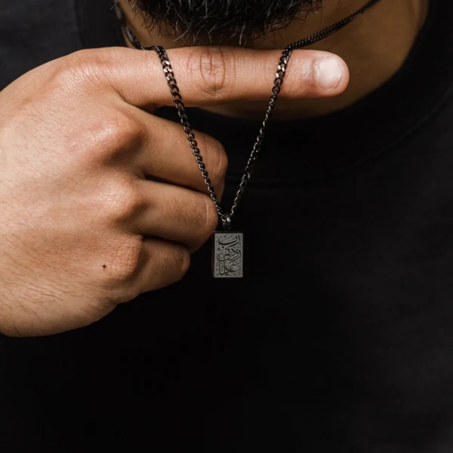 Men'S Fashion Gold Chain - Wissenskette | Herren Edelstahl Halskette Anhänger