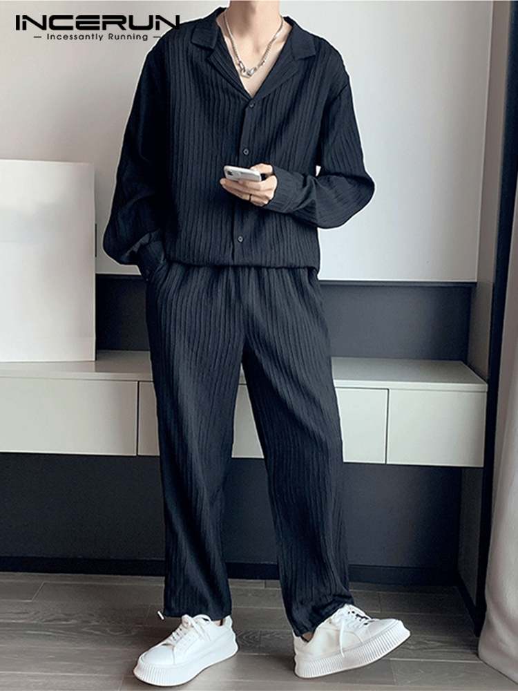 Mens Fashion In 40S - Mode lässig Stil Männer setzt Incerun