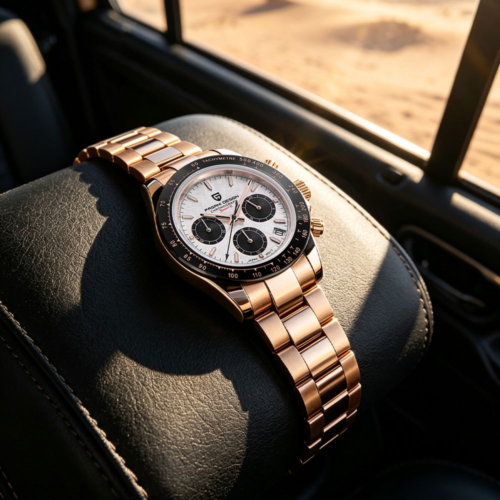 Men'S Fashion Luxury Brands - Top-Marke PAGANI DESIGN Luxus-Herrenuhr Multifunktionaler Chronograph