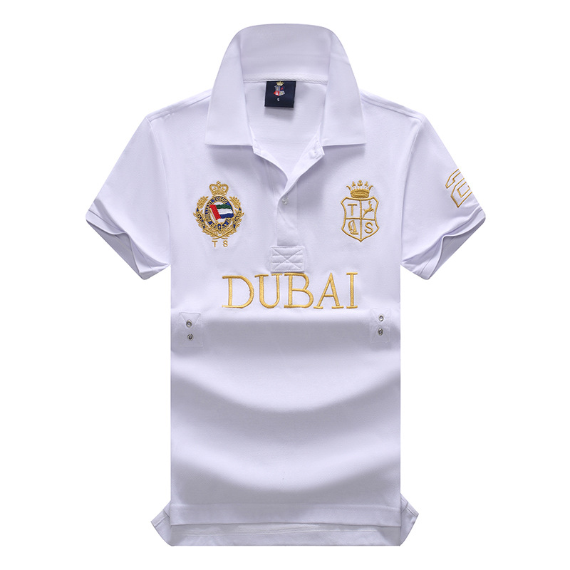 Dubai Men'S Fashion - Neue Poloshirts für Herren, Baumwolle, Dubai-inspirierte