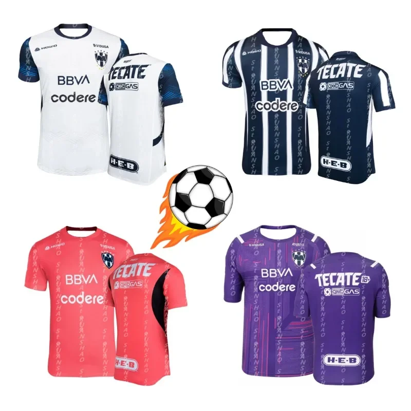 Men'S Fashion Monterrey - 2025-26 Neu Kommen Stil Rayados Monterrey