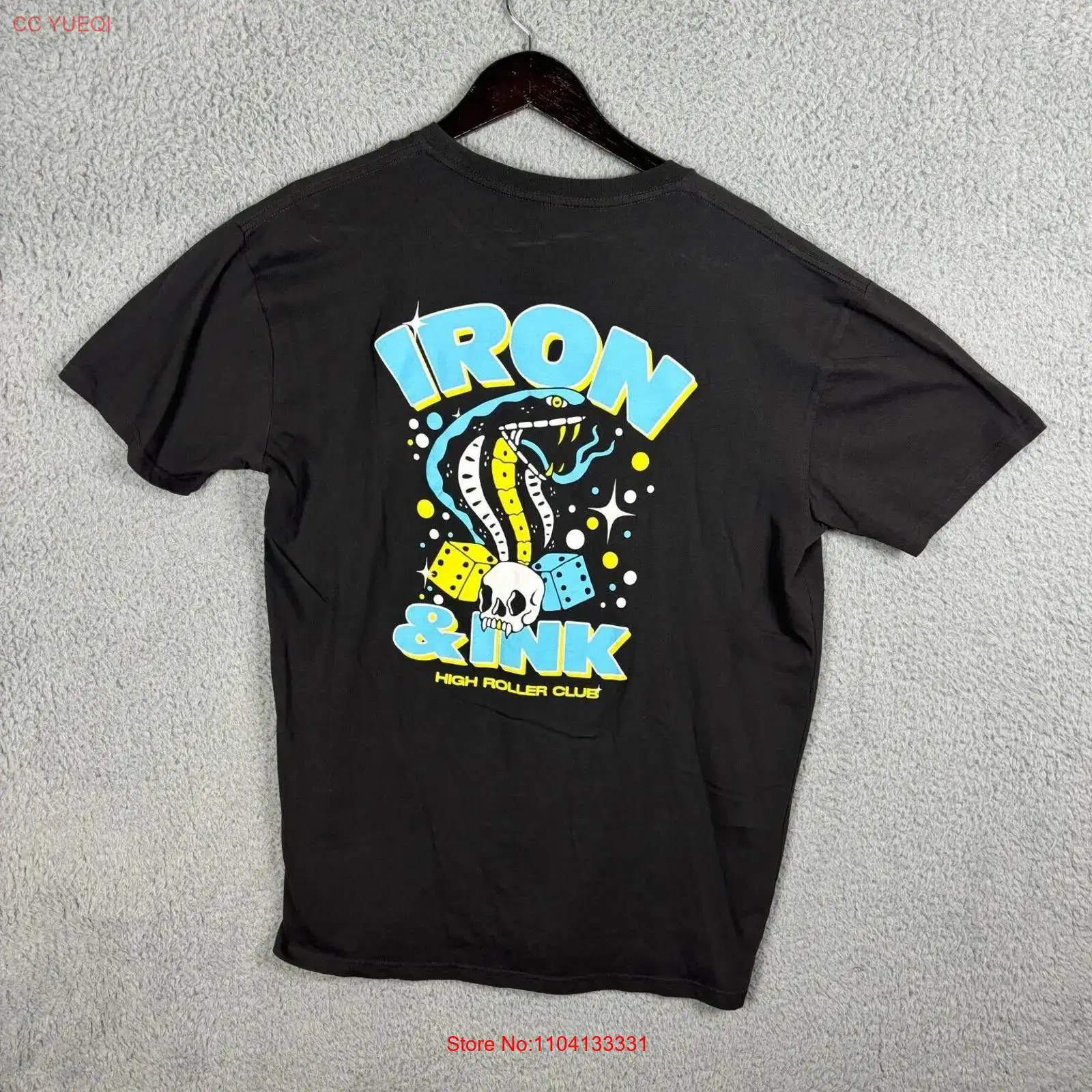 Xl Men'S Fashion - Iron and Ink Fitness T-Shirt XL