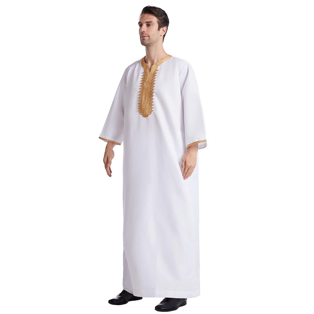 Dubai Men'S Fashion - Jubba Thobe für Männer, islamische muslimische