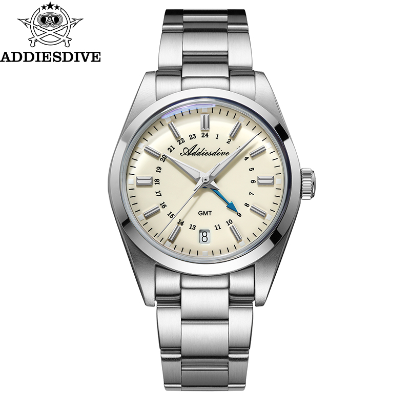 Men'S Fashion Luxury Brands - ADDIESDIVE Heiße Marke 36mm Luxus GMT
