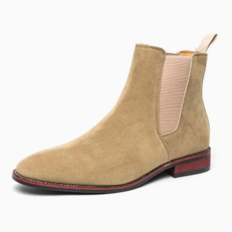 Men'S Fashion Luxury Brands - 2026 Luxusmarke Herren Retro Wildleder Echtleder
