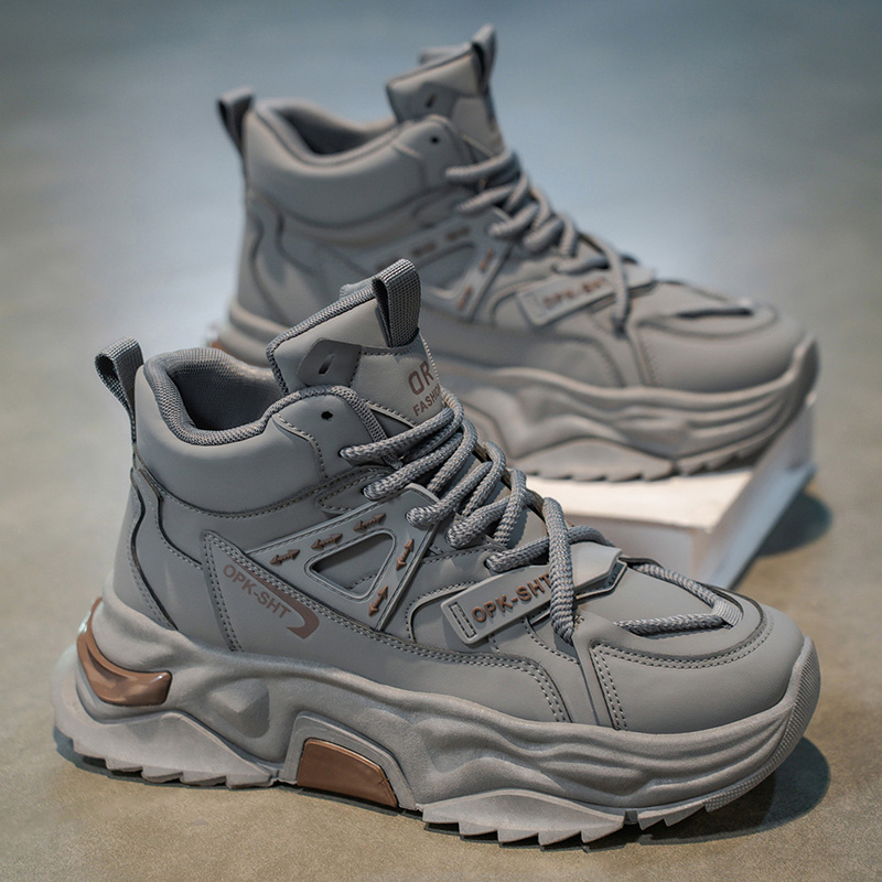 Men'S Fashion Running Shoes - High Top Atmungsaktive Anti Slip Mann