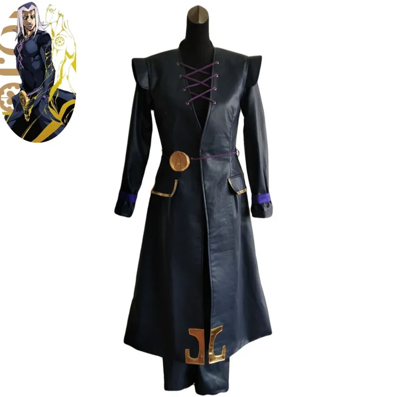 Trench Coat Men - Anime JOJOs Bizarre Adventure Golden Wind