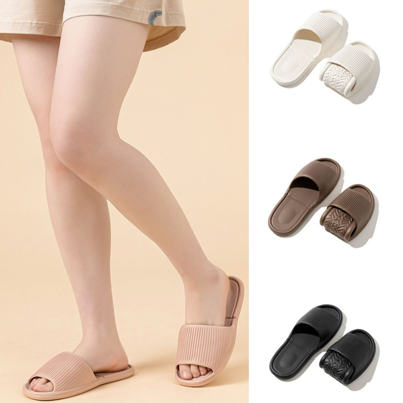Mens Fashion Sandals - Faltbare tragbare Damen-Hausschuhe, Hotel-Reise-Sandalen, Hausschuhe, rutschfest,