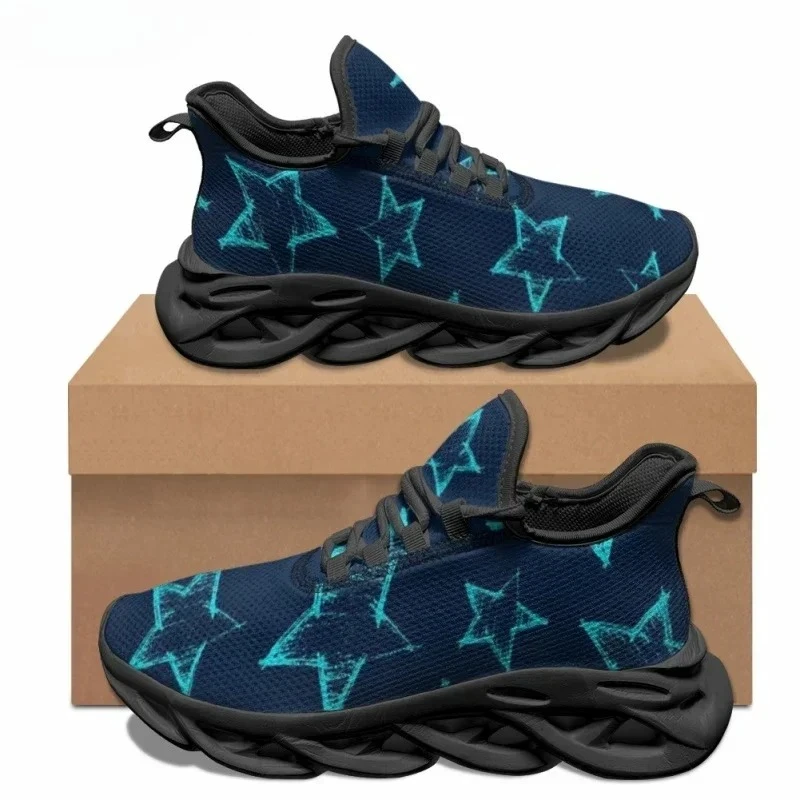 Men'S Fashion Running Shoes - Street Fashion Flache Schuhe mit Sternmuster-Design,