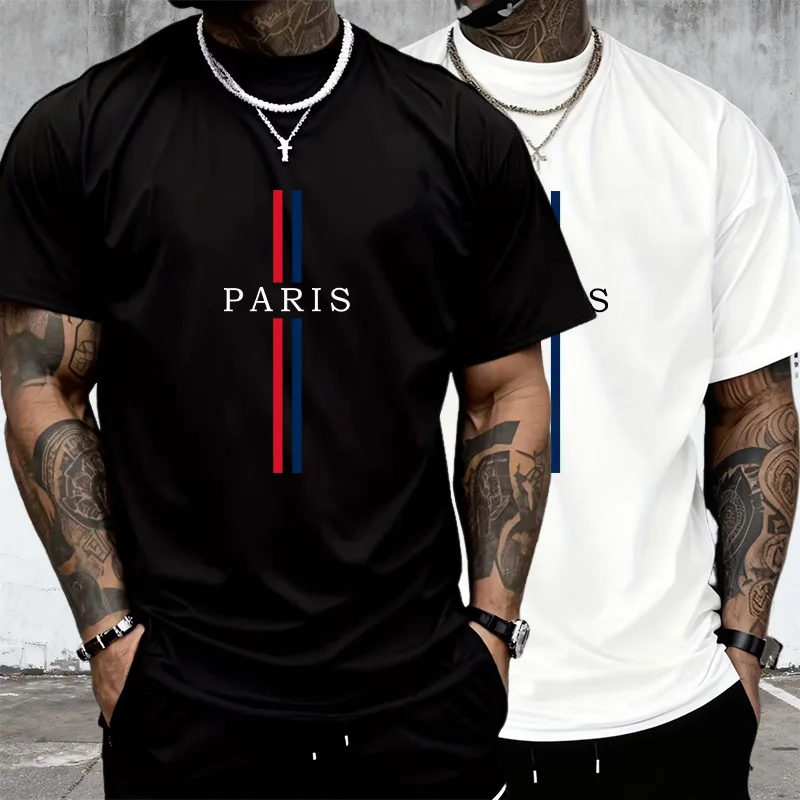 Men'S Fashion Essentials 2025 - 2025, modisches Essential-T-Shirt für Herren, weiche