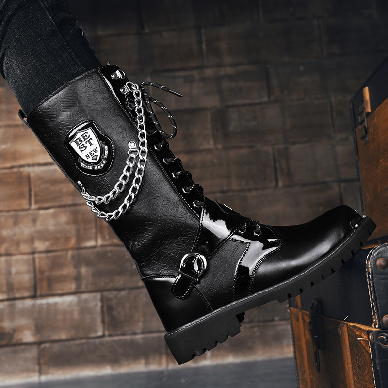 Herren-Motorradstiefel mit hoh – Men'S Fashion For 45 Years Old Bewertung und Preis