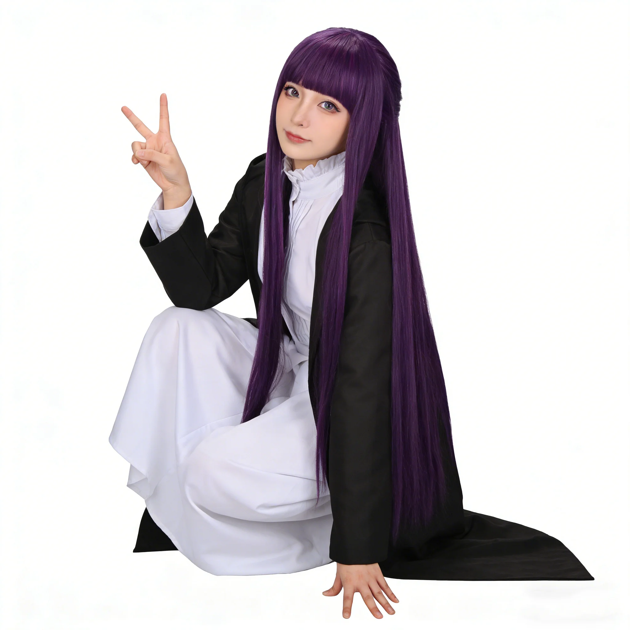 2026 Frieren Fern Cosplay Kost – Trench Coat Men Bewertung und Preis