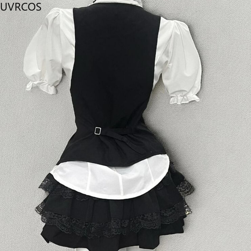 Y2k Ästhetisches Sweet 3-teili – Formal Waistcoat Vest Bewertung und Preis