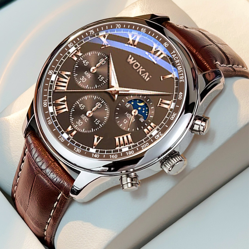 2023 heißer Verkauf WOKAI Uhr  – Men'S Fashion Quartz Watch Wokai Bewertung und Preis