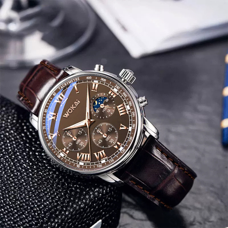 2023 heißer Verkauf WOKAI Uhr  – Men'S Fashion Quartz Watch Wokai Bewertung und Preis