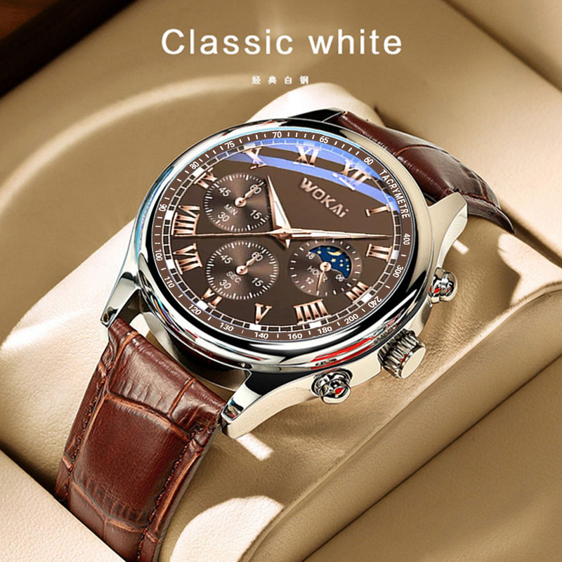 2023 heißer Verkauf WOKAI Uhr  – Men'S Fashion Quartz Watch Wokai Bewertung und Preis