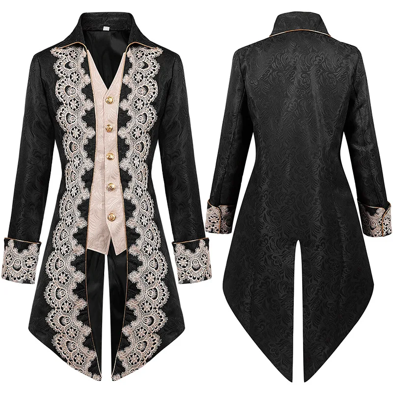 Halloween Männer Frau Mittelal – Trench Coat Men Bewertung und Preis