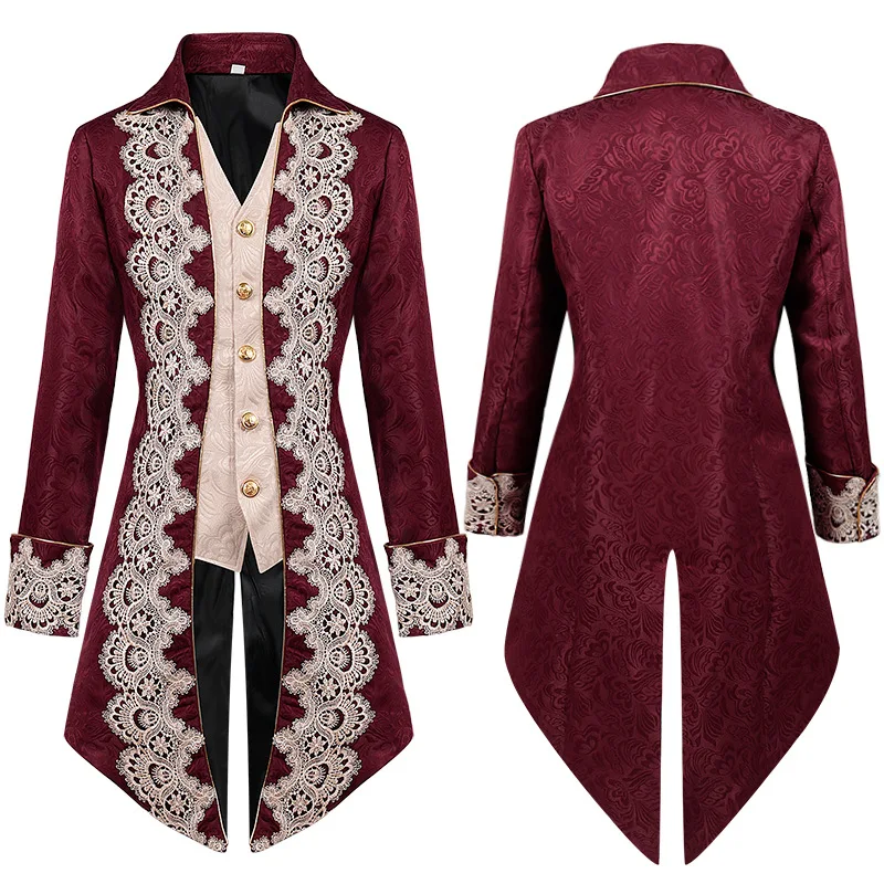 Halloween Männer Frau Mittelal – Trench Coat Men Bewertung und Preis