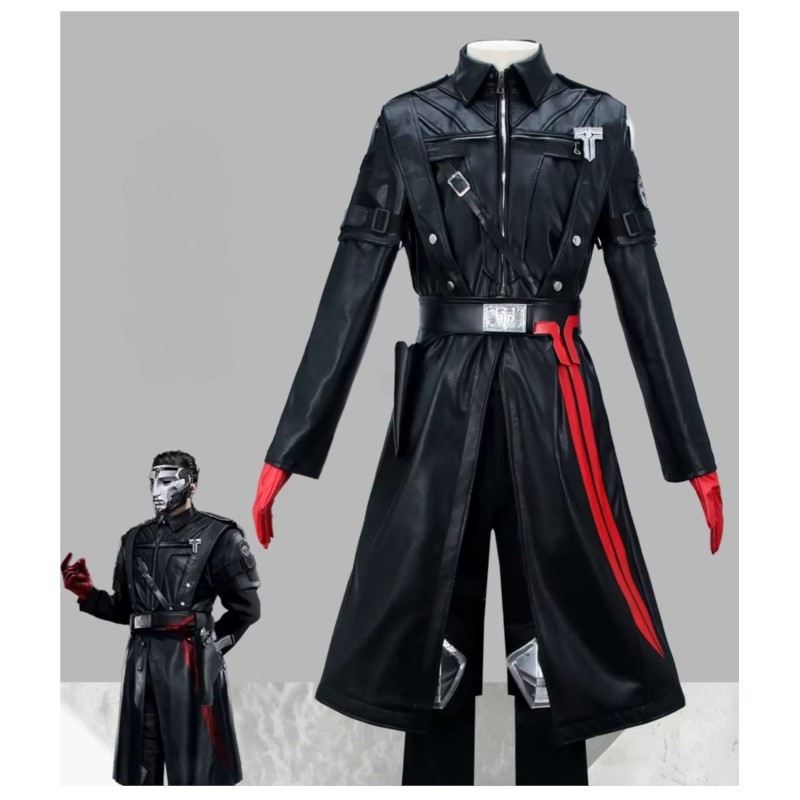 Halloween-Spiel Cosplay-Kostüm – Trench Coat Men Bewertung und Preis