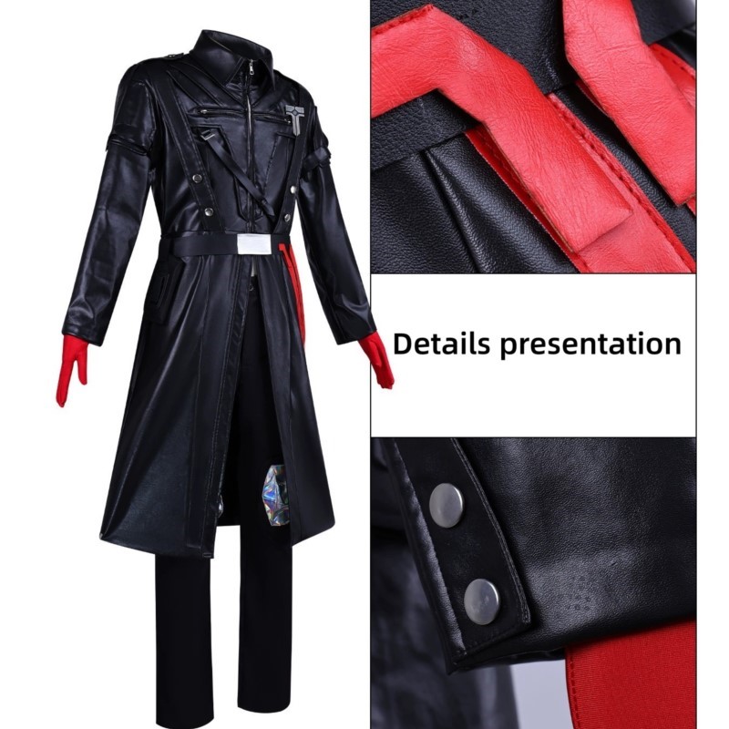 Halloween-Spiel Cosplay-Kostüm – Trench Coat Men Bewertung und Preis