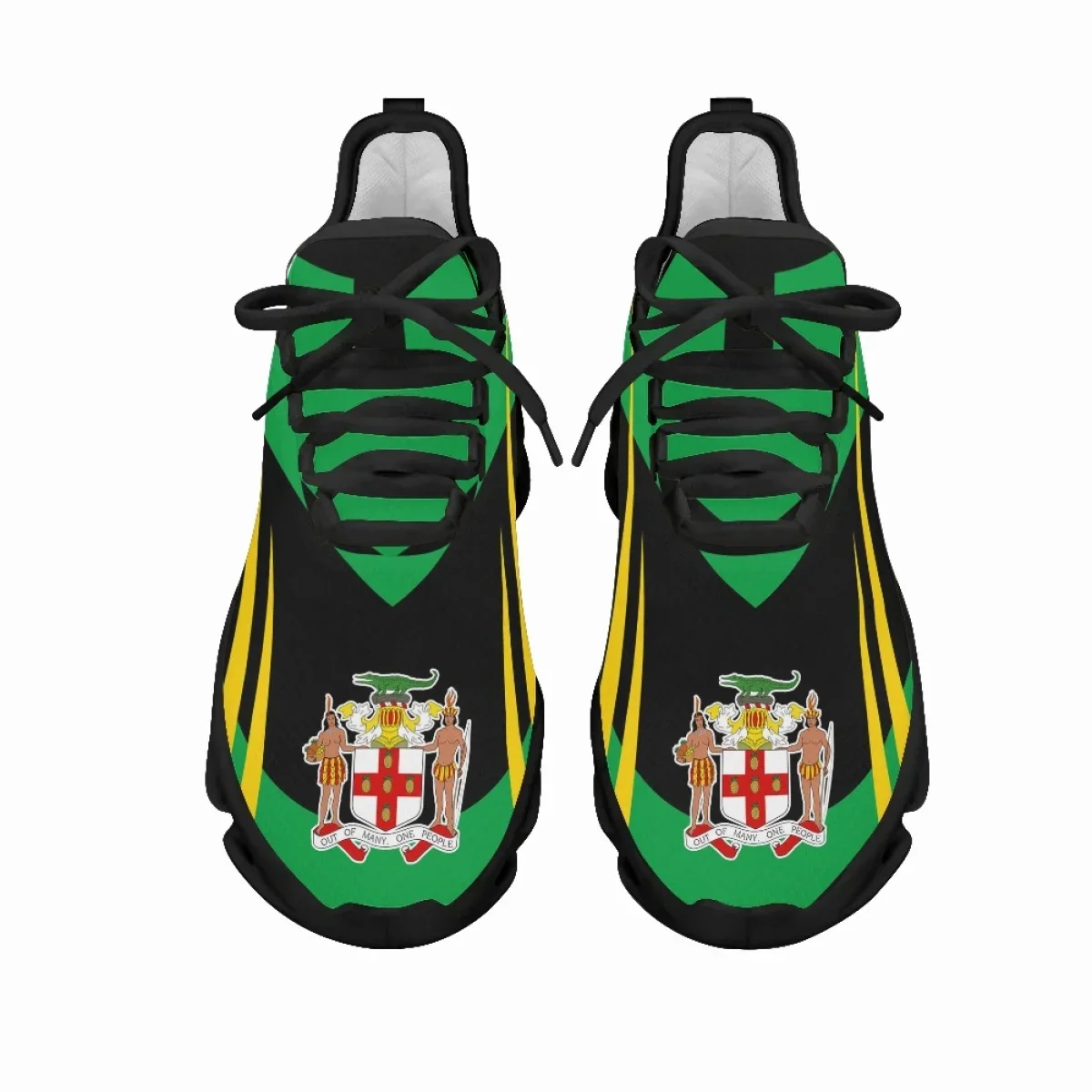 Jamaika Flagge Drucken Schuhe  – Men'S Fashion Running Shoes Bewertung und Preis