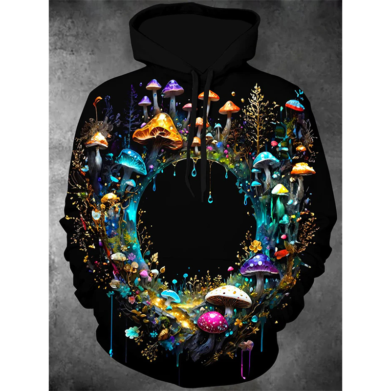 Magic Mushrooms Colorful Essen – Men'S Fashion Essentials 2025 Bewertung und Preis