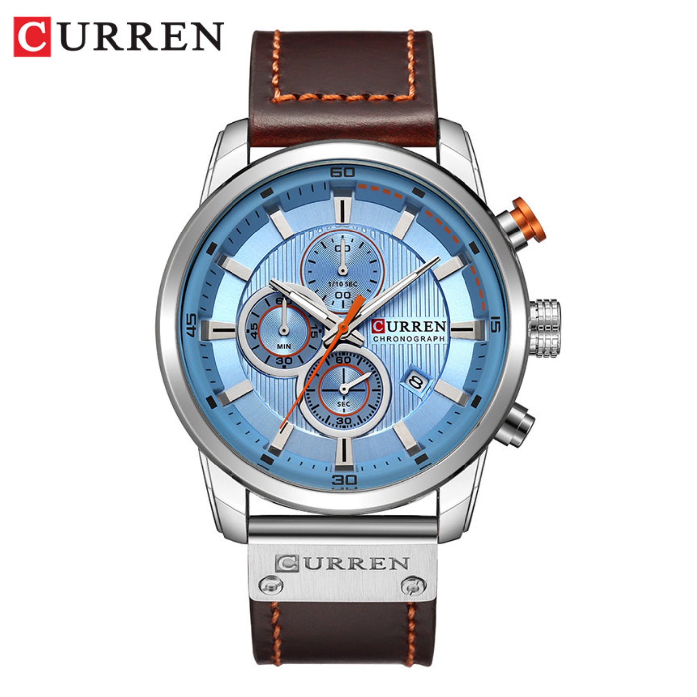 CURREN Modische Datums-Quarzuh – Men'S Fashion Luxury Brands Bewertung und Preis
