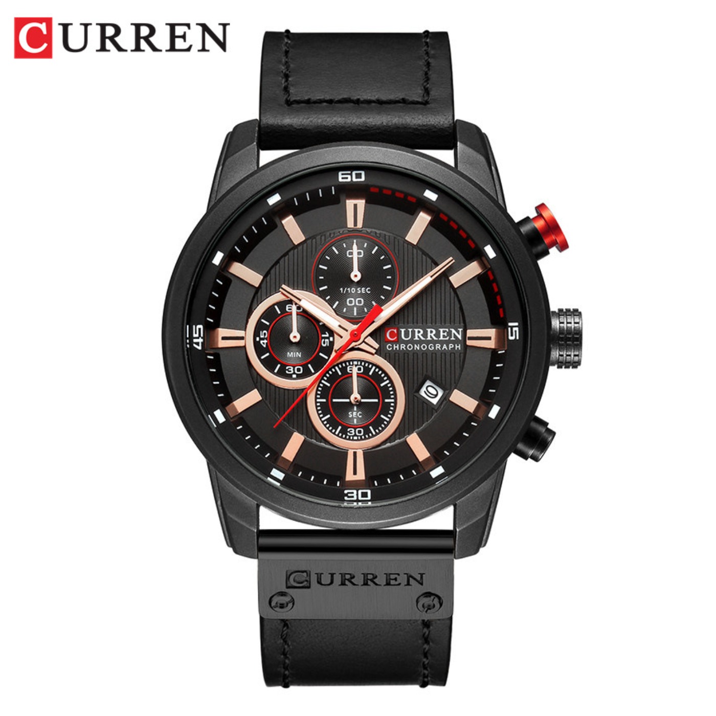 CURREN Modische Datums-Quarzuh – Men'S Fashion Luxury Brands Bewertung und Preis