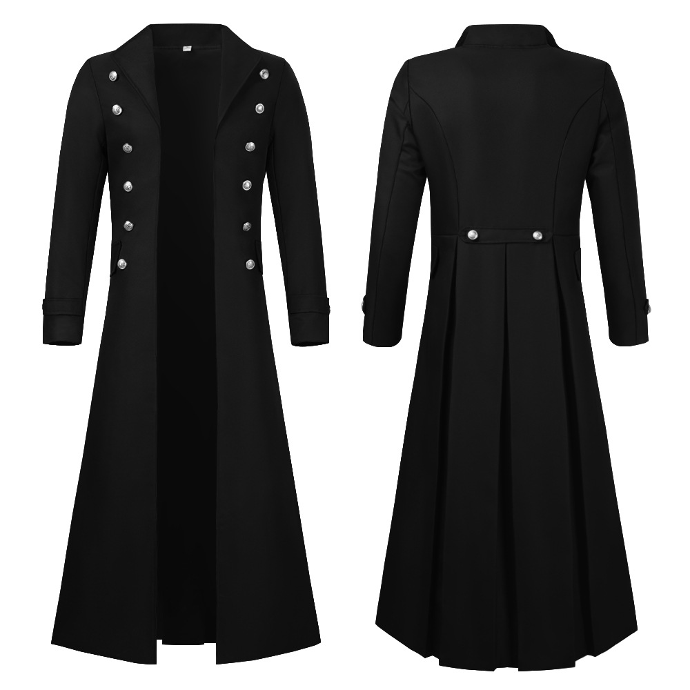 S-2XL Übergröße Herren Gothic  – Trench Coat Men Bewertung und Preis