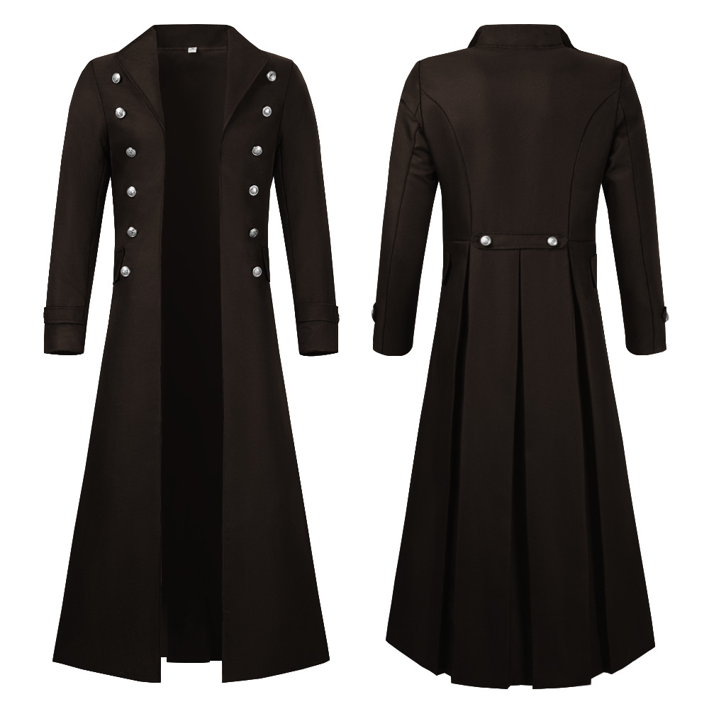 S-2XL Übergröße Herren Gothic  – Trench Coat Men Bewertung und Preis
