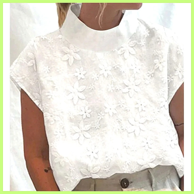 Damen Baumwoll-Leinen Pullover – Linen Shirt Summer Bewertung und Preis