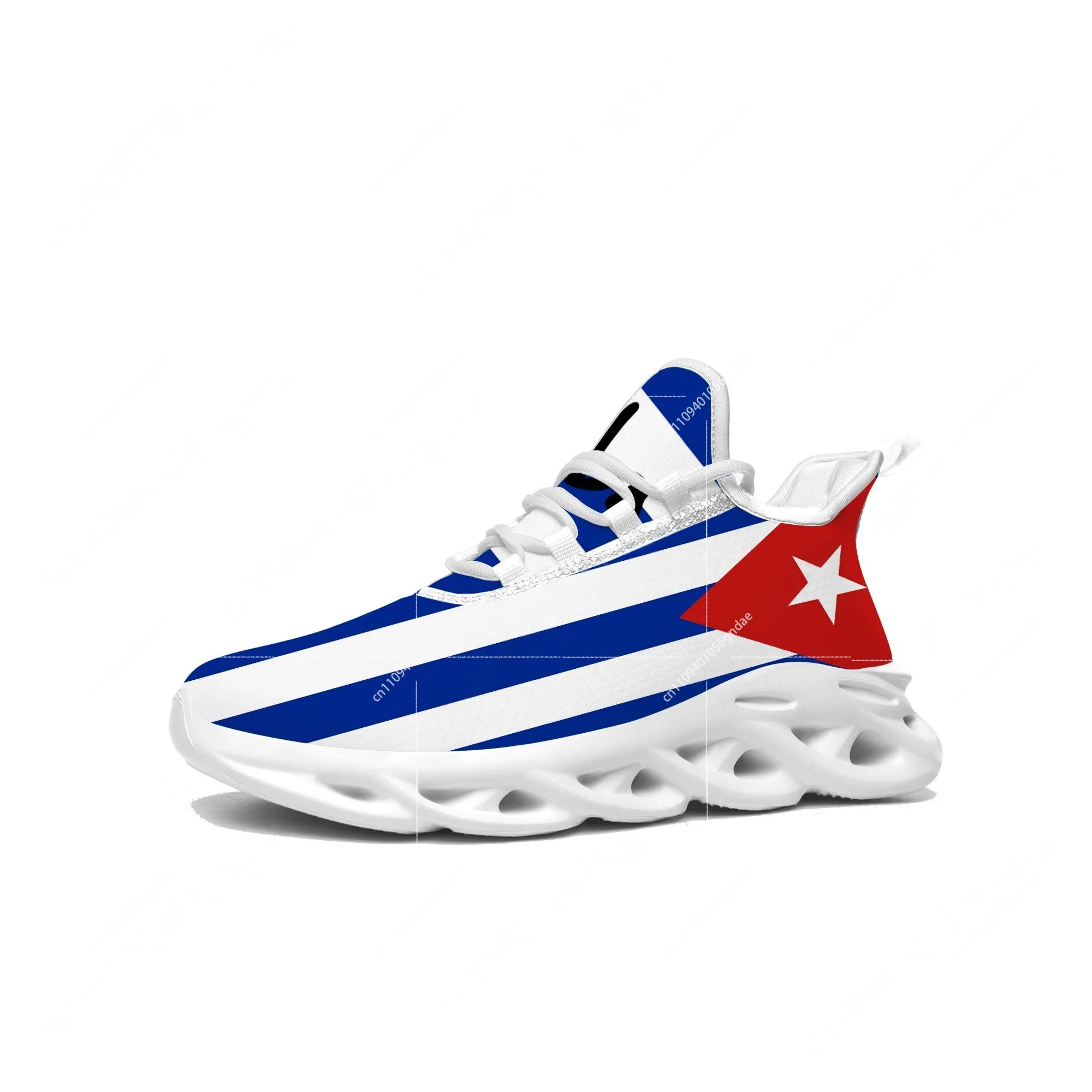 Cuban Flag Flats Sneakers für  – Men'S Fashion Running Shoes Bewertung und Preis