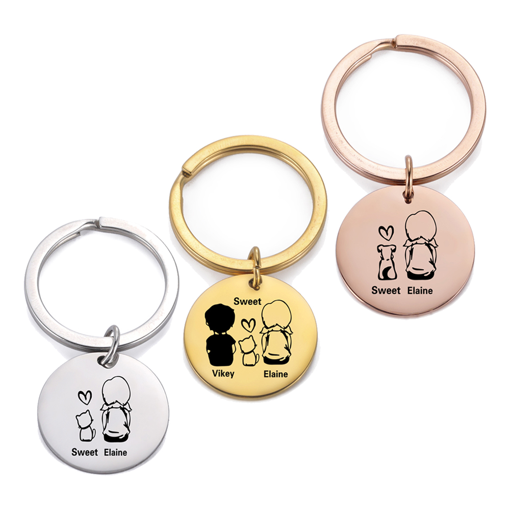 Personalisierter Familien-Schl – Men'S Fashion Gold Chain Bewertung und Preis