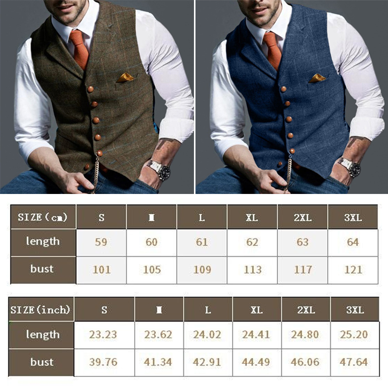 Mode männer Westen Revers Twee – Formal Waistcoat Vest Bewertung und Preis