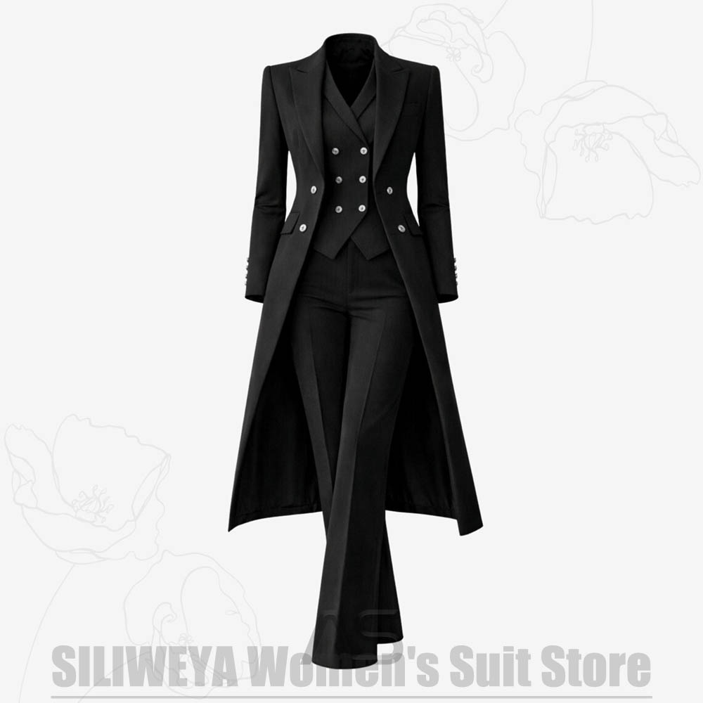 Damenanzug 3-teilig Doppelreih – Formal Waistcoat Vest Bewertung und Preis