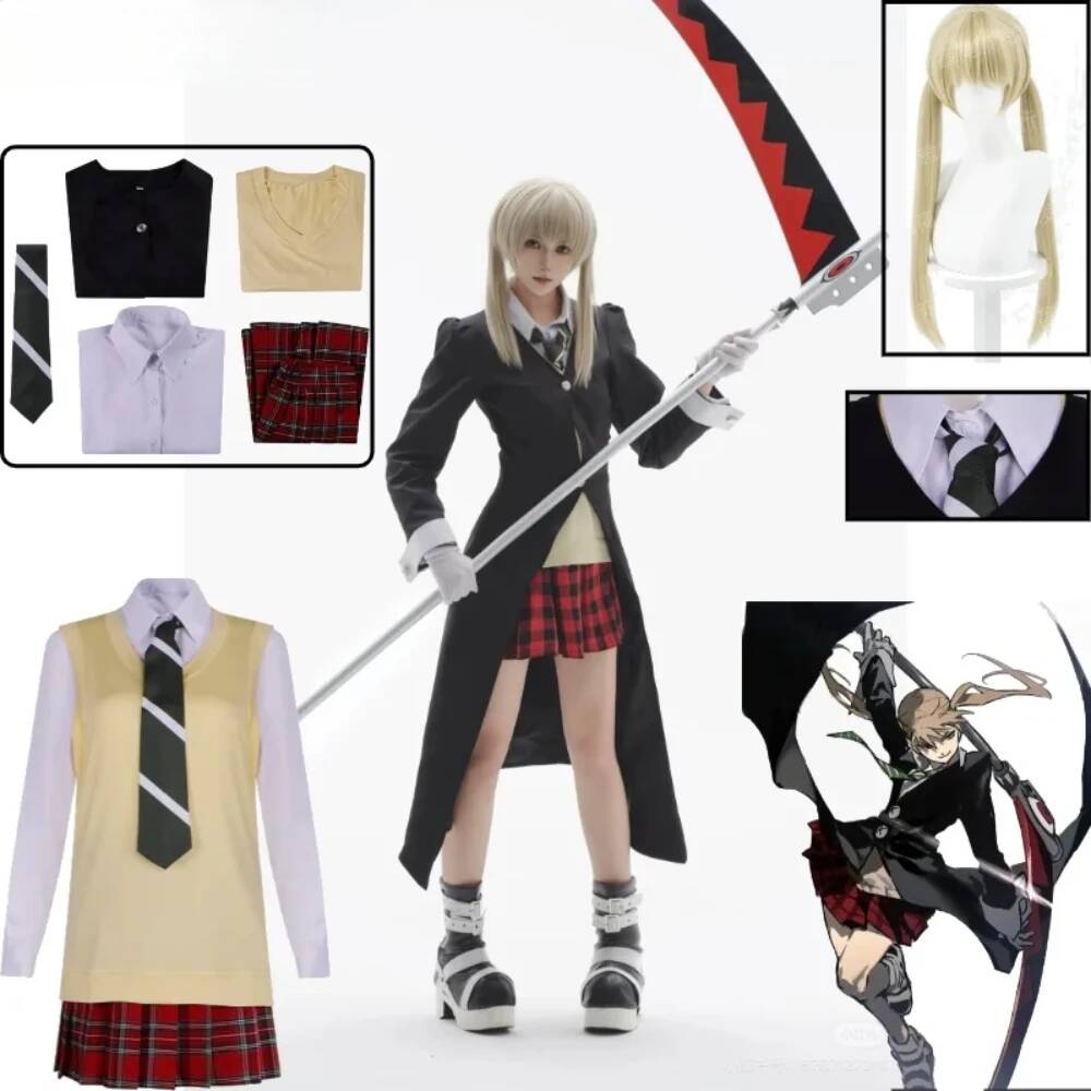 Maka Albarn Cosplay Kostüm Sou – Formal Waistcoat Vest Bewertung und Preis