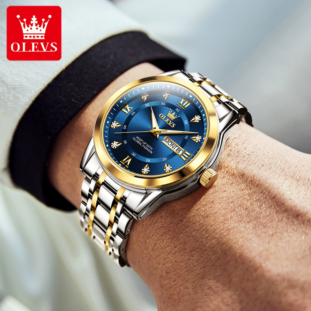 OLEVS Marke Mode herren uhren  – Men'S Fashion Luxury Brands Bewertung und Preis