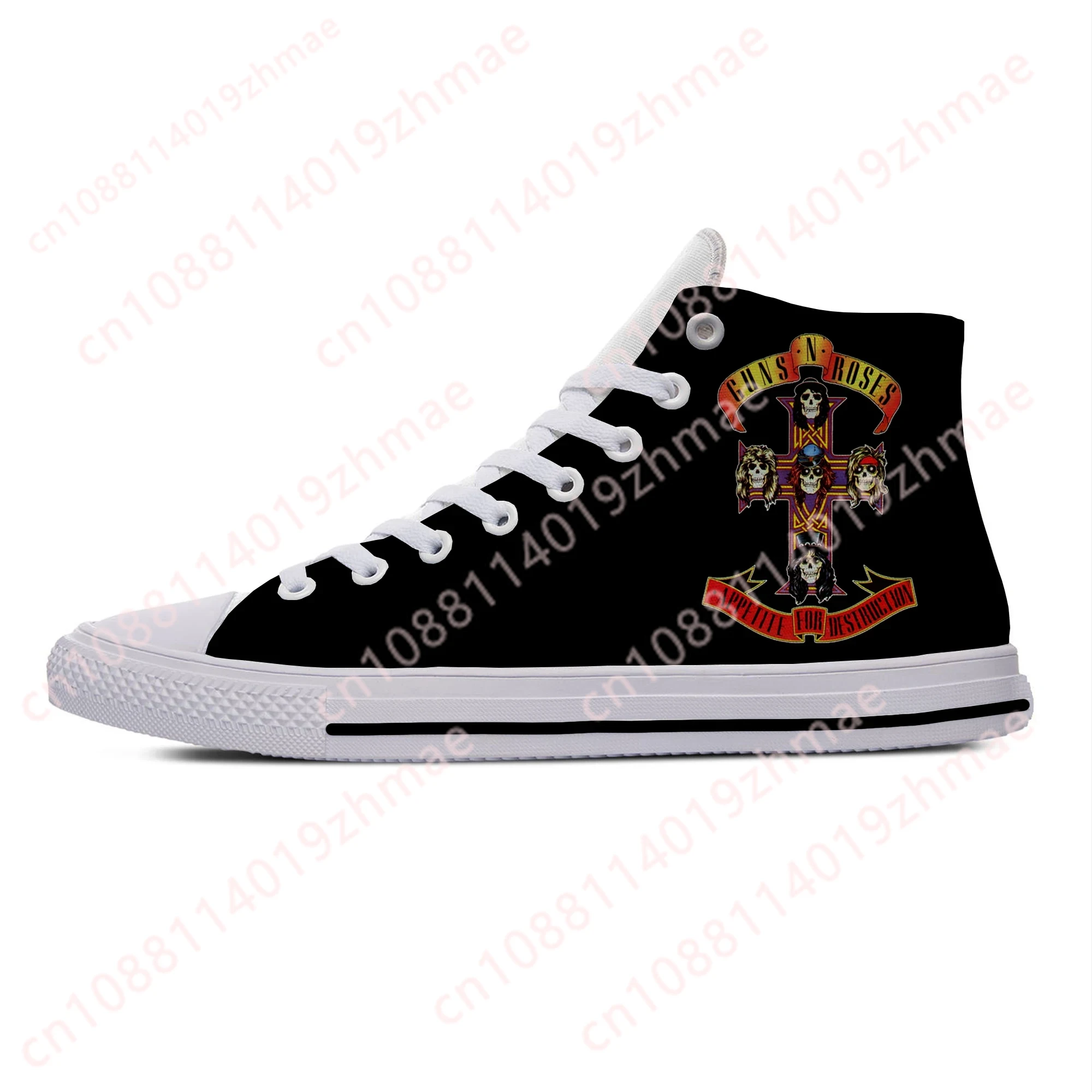 Heiße 3D Guns N' Roses Heavy M – Men'S Fashion Loafers Bewertung und Preis