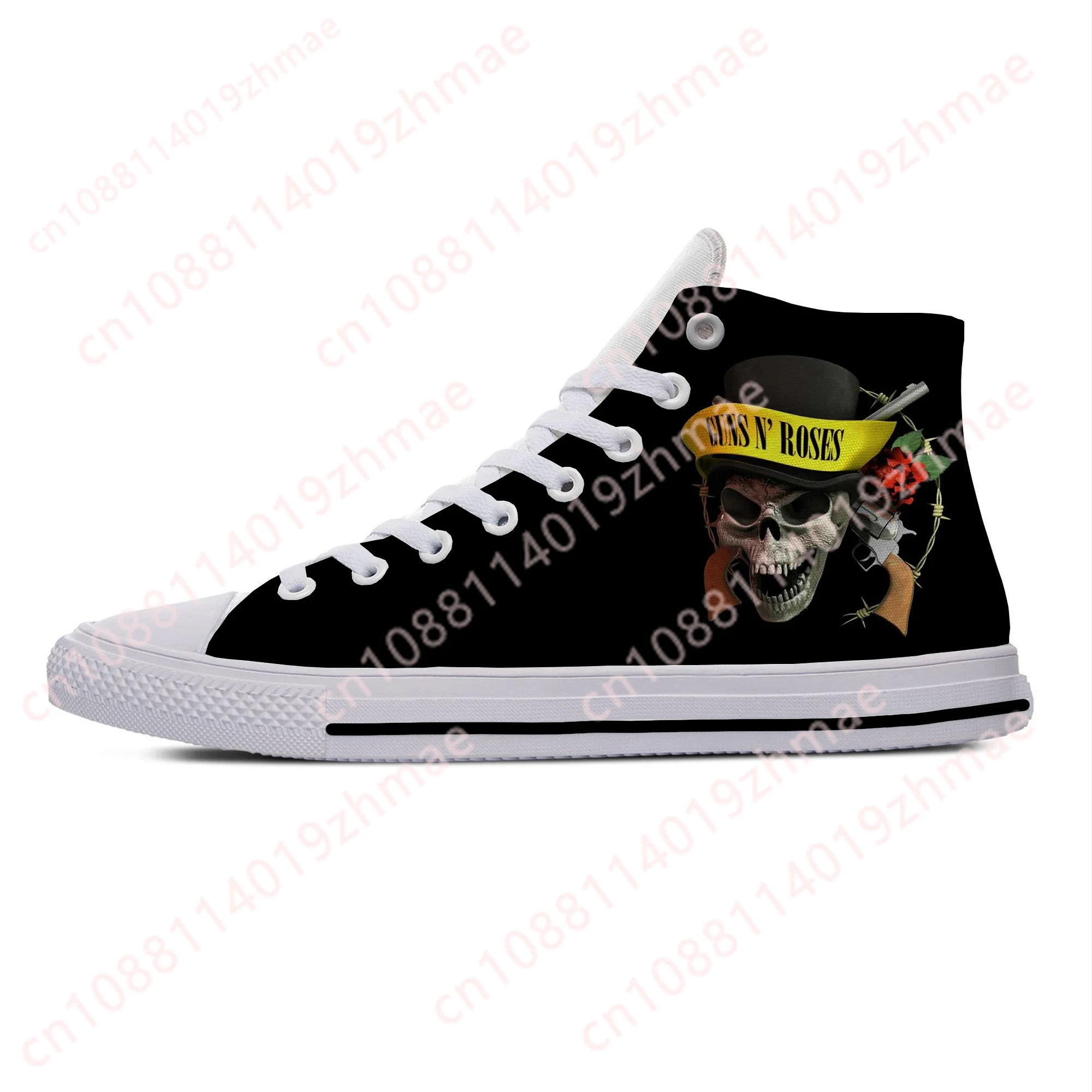 Heiße 3D Guns N' Roses Heavy M – Men'S Fashion Loafers Bewertung und Preis