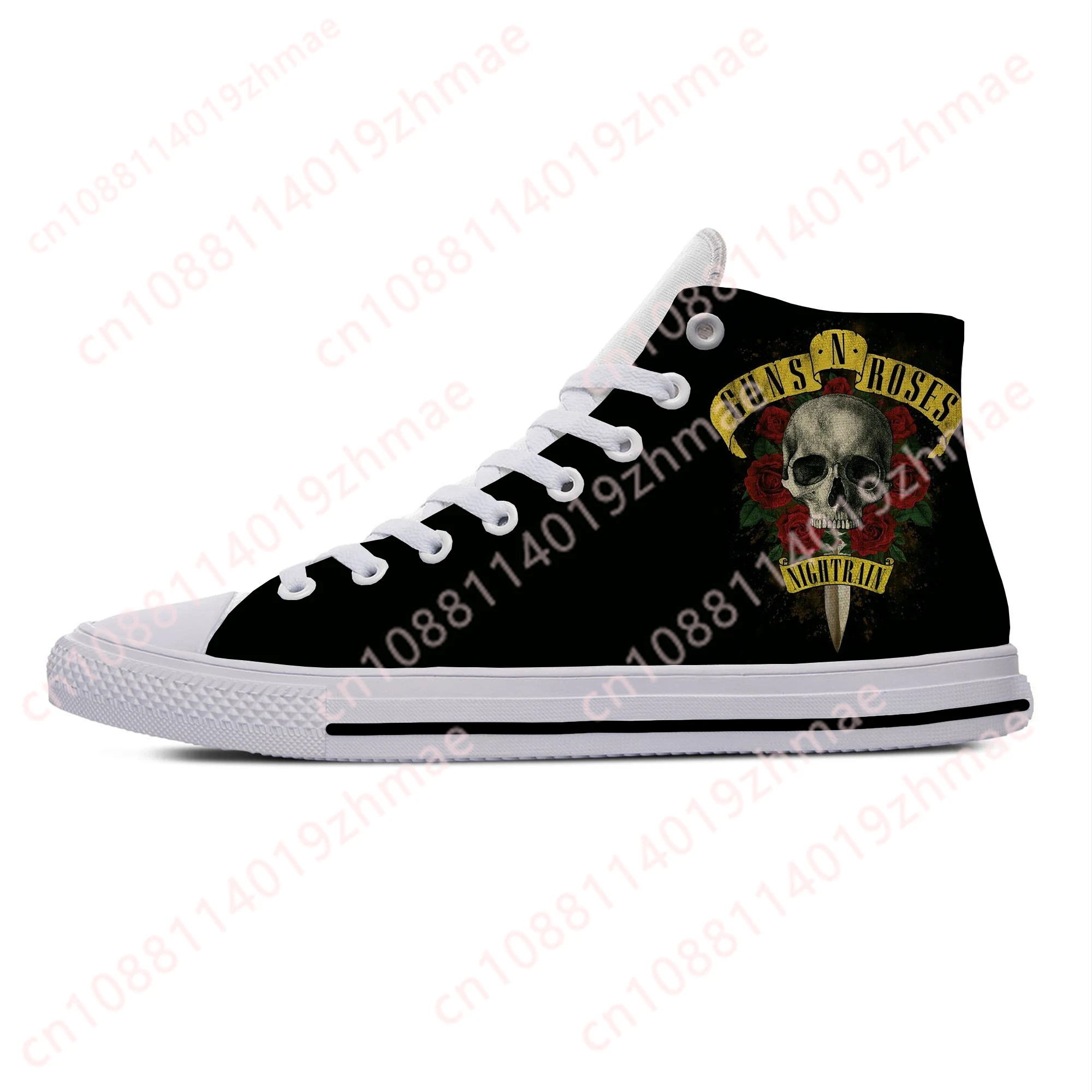 Heiße 3D Guns N' Roses Heavy M – Men'S Fashion Loafers Bewertung und Preis