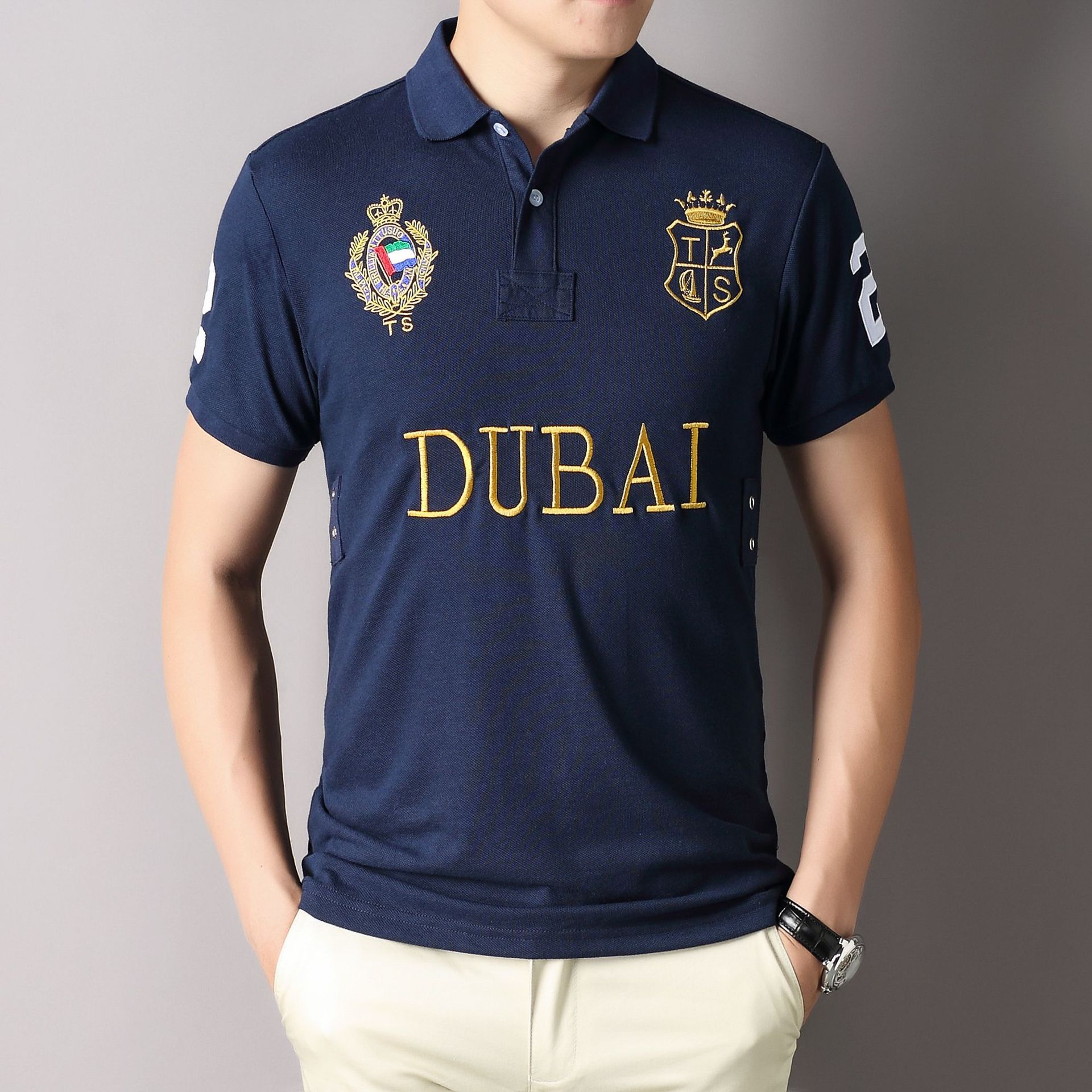 Neue Poloshirts für Herren, Ba – Dubai Men'S Fashion Bewertung und Preis